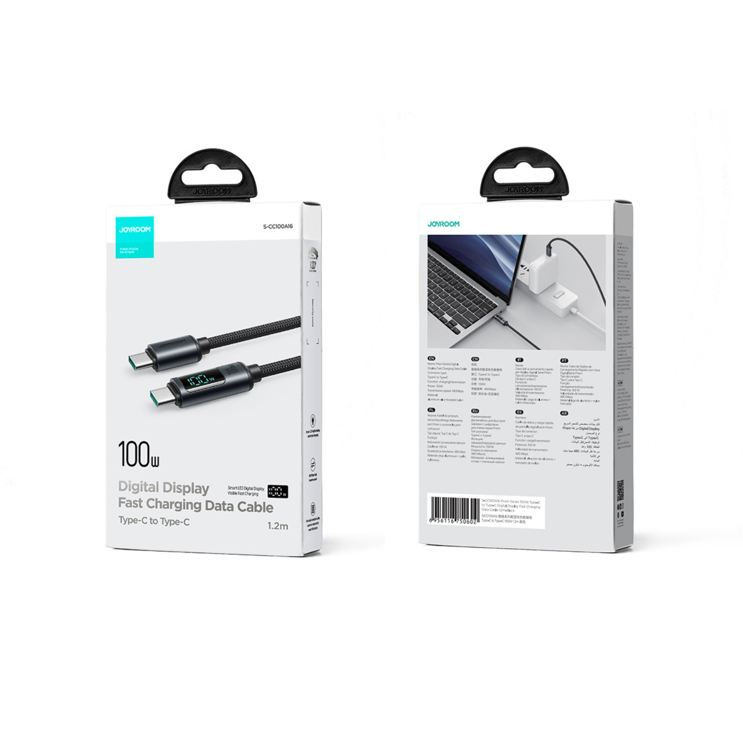 Braided USB Data Cable with Display Braided USB Data Cable with Display